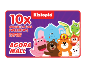 Kiztopia Indonesia Agora Mall 10 Admission (Weekday) Unlimited Ticket