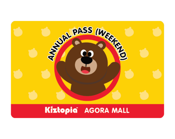 Kiztopia Indonesia Agora Mall Annual Pass Weekend Ticket